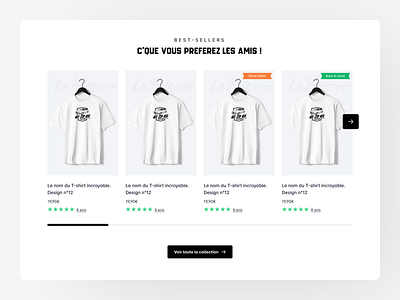 La Boiserie's ecommerce store branding ui