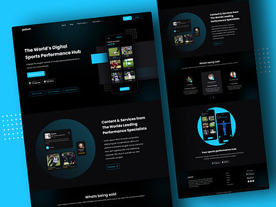 Sports Performance Challenges Dark Web Design |Axay Devikar🥰| app design branding design design graphic designer ui designer sports sportweb ui ui design uidesign uiux web web design webdesign