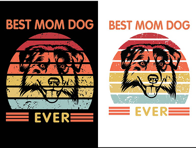 DOG T- SHIRT DESIGN black and white design dog graphic design illustrater presentation t shirt design typography vector