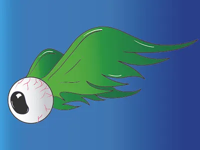 Eyes Fly design digitalart illustration logo vector
