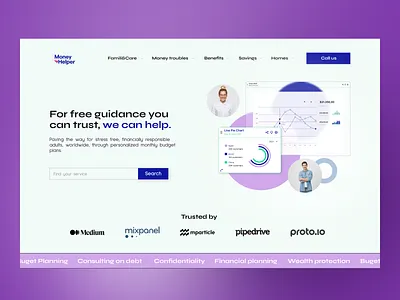 Here's a Hero section for my DailyChallenge adobe branding design figma illustration logo ui ux web website