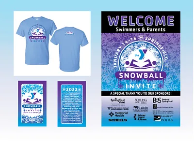 2022 YMCA Snowball Meet design