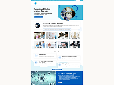 Medical Services design landing page medical service website medical website medical website design ui ui design userinterface userinterfacedesign ux ux design web web design website website design websitedesign