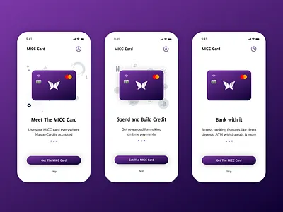 Onboarding Screens app design interaction design interface design mobile app ui ui design