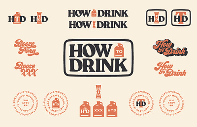 Greatest Misses - II 🪦🪦 badge booze branding design how to drink illustration jug logo retro retro type vector youtube