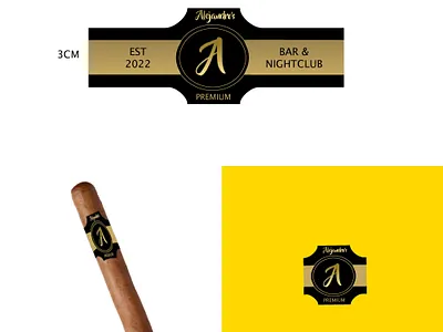 Alejandro's Cigars branding design freelance designer josephmanning logo logo design vector