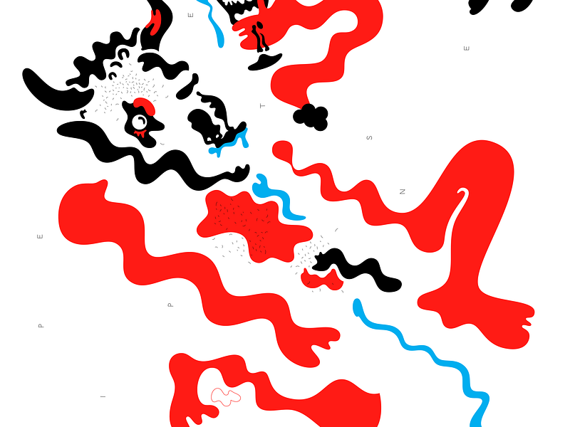 Mirror (Lunar Bull) art design illustration mirror