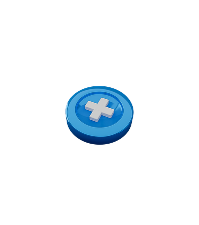 Medical Plus Icons 3d blender render