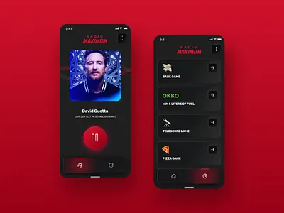 Neumorphic dark music player app app dark interface music neumorphic player ui ux