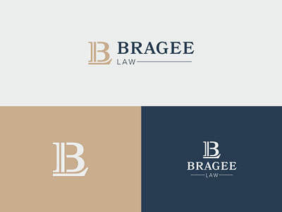 Bragee Law Firm attorney branding law legal logodesign