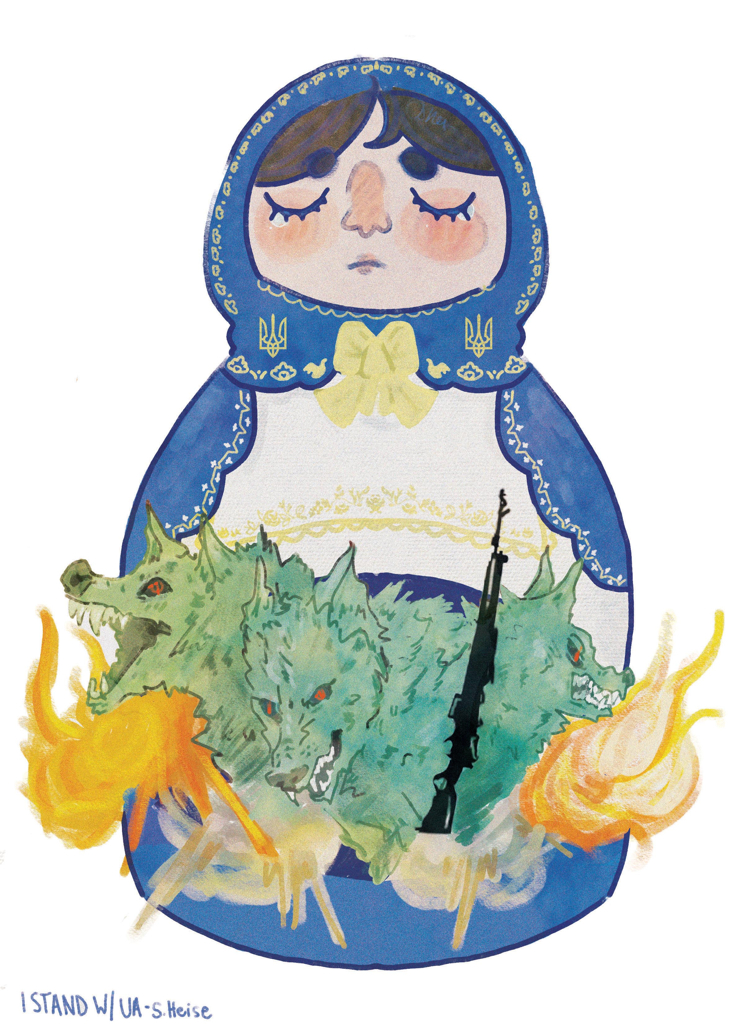 I STAND FOR UKRAINE art design esoteric illustration photoshop texture ukraine