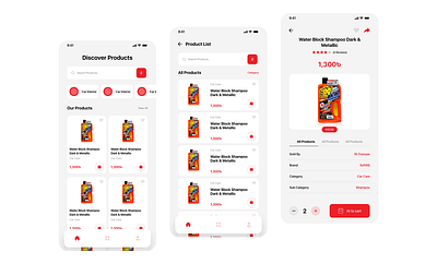 Ecommerce Mobile App Screens creative design iamfaysal mobile app modern ui ux