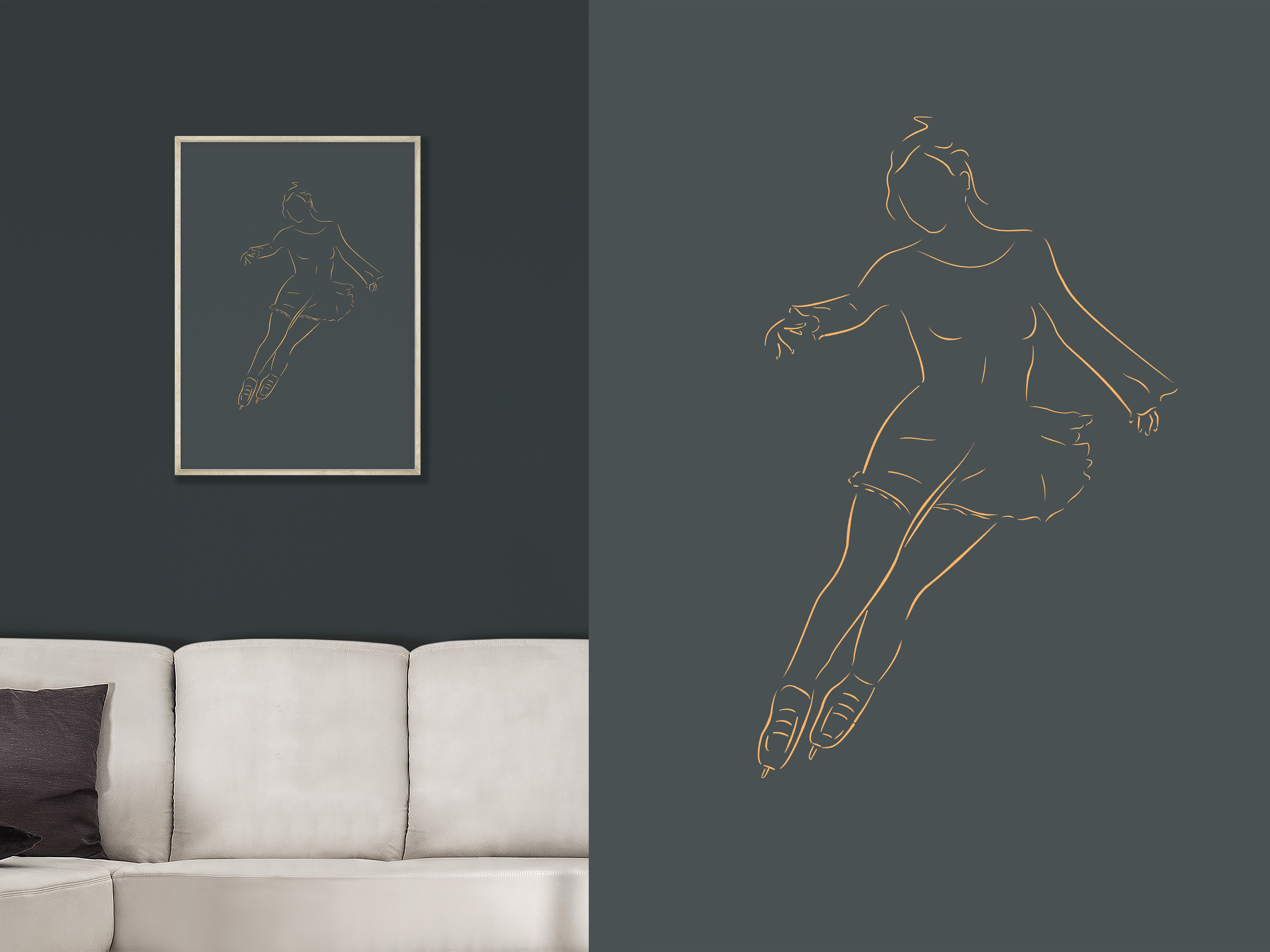 Ice Skater By Auke Wouda On Dribbble