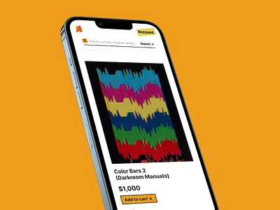 Artfolio, a merchandising platform for artists app artist branding design logo portfolio typography ui ux