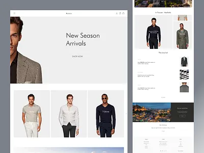 E-commerce - fashion website minimal clothing brand design e comerce e commerce e commerce app e commerce design e commerce shop ecommerce ecommerce business fashion fashion e commerce website landing page online shop online store ui ui design ux woocomerce