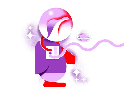 Penguins in Spaaaaaaaaaaaaace. animal animalillustration editorial illustration geometric illustration penguin texture