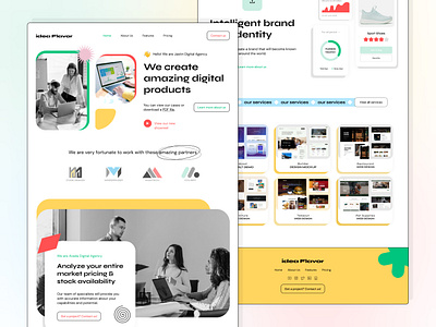 Landing Page Design app design figma graphic design landing landing page ui ux