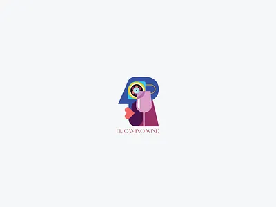 El Caminowine logo 2020 branding
