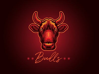 Chicago Bulls adobe illustrator basketball branding bull bulls chicago chicago bulls design graphic design illustration illustrator logo logo design sports logo vector