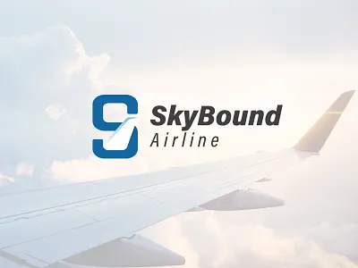 Skybound Airline airline brand design brand identity brandidentity branding clean dailylogochallenge gredient logo logodesign minimal minimalistic modern negative space logo plane s letter logo simple sky skybound solid color