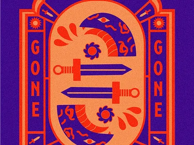 Snakes Be Gone Forever- Apparel Project branding design graphic design illustration logo typography vector