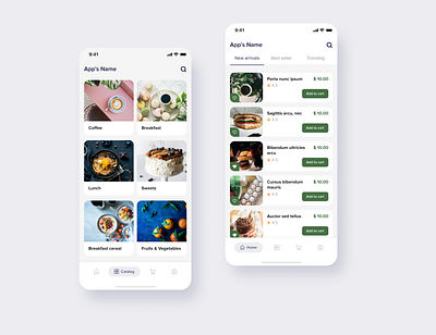 Concept for Infinity Hemp app design graphic design ui ux