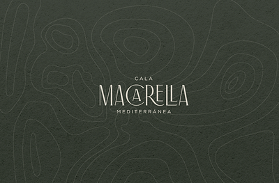 Mediterranean RESTAURANT branding cala cozy food graphic design green hospitality logo macarella mediterranean menu olive restaurant ui waves