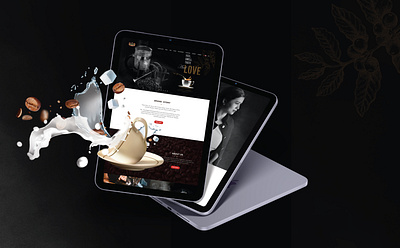 King Coffee 2019 ui web design