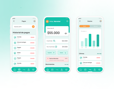 Wallet App app daily ui design diseño ux ui ux