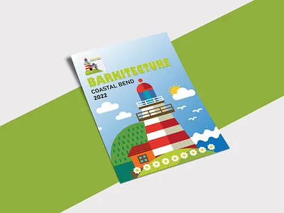 Coastal Bend Flyer Vector boliver lighthouse dog house fiverr flyer graphic design illustration logo print design vector