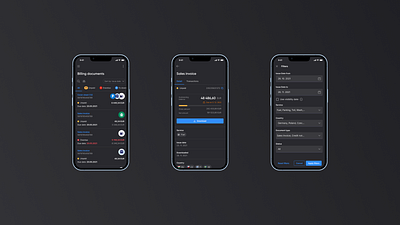 Eurowag mobile dashboard — dark mode dark mode dashboard light mode mobile product design ui ux