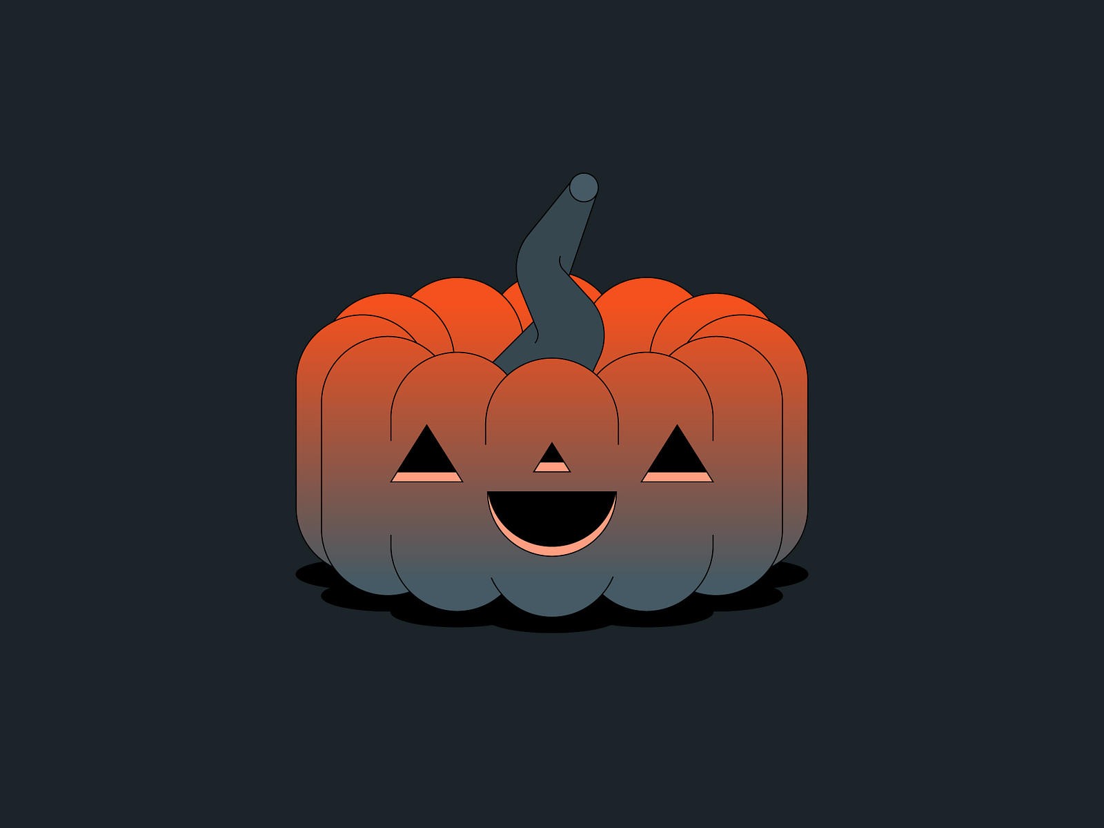 Happy pumpkin by Marco Goran Romano on Dribbble