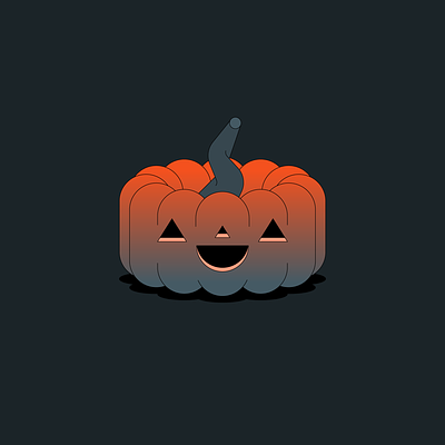 Happy pumpkin autumn fall halloween horror jack o lantern lantern marco goran romano october pumpkin spooky