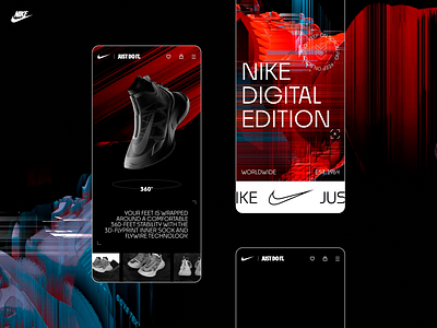 Nike - Digital edition mobile concept design animation app design brand clean design digital figma interface ios metaverse minimal mobile mobile app mobile app design mobile design mobile ui nft nike ui ux