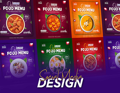 Special Food Social media post design branding carry colorfull background design facbook food banner graphic design post social media social media design