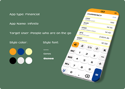 <100-day Challenge> Day 4--Calculator 100daychallenge dailyui design ui ux