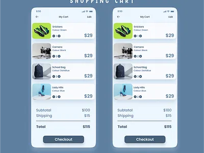 Shopping Cart productdesign shoppingcart