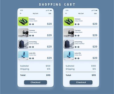 Shopping Cart productdesign shoppingcart