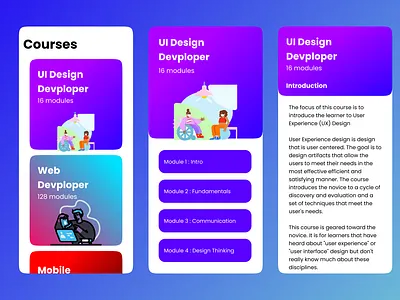 UI Design Course 3d adobe xd animation branding design figma graphic design illustration logo motion graphics ui ux vector