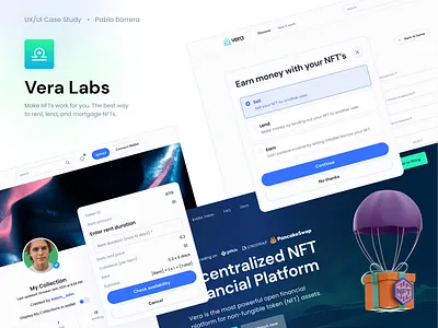 Vera Labs NFT Marketplace | UX Case Study nftart