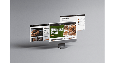 Traeger Provisions UX/UI Design | Graphic Design graphic design packaging design ui design ux design