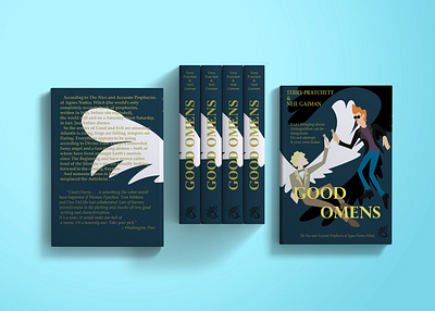 Good Omens design graphic design typography