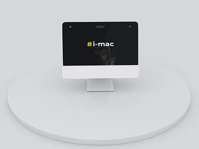 Free iMac Mockup abstract clean design device display free free download freebie imac imac design imac mockup imac template mockup realistic simple ui ux web webpage website