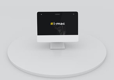 Free iMac Mockup abstract clean design device display free free download freebie imac imac design imac mockup imac template mockup realistic simple ui ux web webpage website