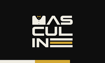 Masculine Brand Identity brand identity branding business company graphic design lettering logo logo design masculine typography vector