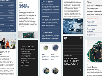 Metallux | Mobile design industry mobile product design tech ui ux visual design visual identity web design