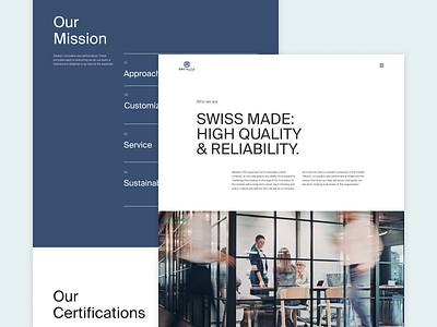 Metallux | Who we are design desktop industry tech ui ux visual design visual identity web design