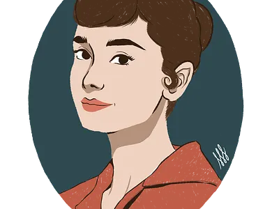 Audrey Hepburn ✨ clip studio paint illustration udrey hepburn woman