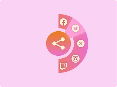 Daily UI Challenge #010 - Share Button dailydesign dailydesignchallenge dailyui design ui ux