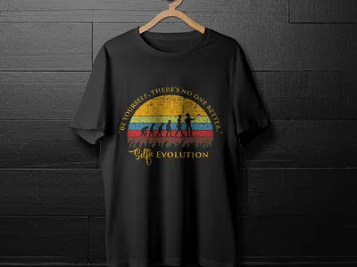 Selfie Evolution branding design graphic design illustration logo motion graphics t shirt vector